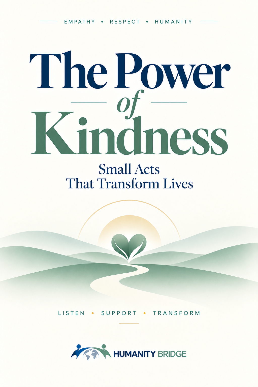 The Power of Kindness — Small Acts That Can Transform Lives
